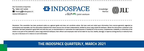 Indospace - March Newsletter